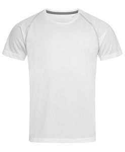 Stedman STE8030 - Rundhals-T-Shirt für Herren ACTIVE TEAM Weiß