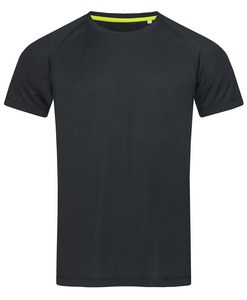 Stedman STE8410 - Rundhals-T-Shirt für Herren Active-Dry  Black Opal