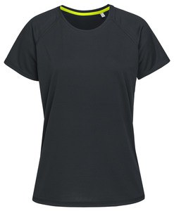 Stedman STE8500 - Rundhals-T-Shirt für Damen Active-Dry Black Opal