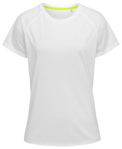 Stedman STE8500 - Rundhals-T-Shirt für Damen Active-Dry Weiß