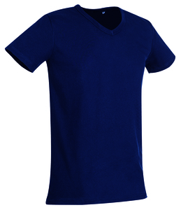 Stedman STE9010 - T-Shirt mit V-Ausschnitt für Herren Ben Marina Blue