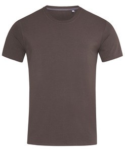 Stedman STE9600 - Rundhals-T-Shirt für Herren Clive  Dunkle Schokolade