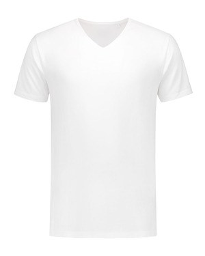 Lemon & Soda LEM1135 - T-Shirt V-Ausschnitt aus feiner Baumwolle Elasthan