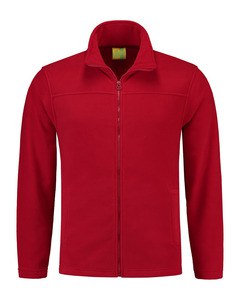 Lemon & Soda LEM3355 - Polar Fleece Cardigan for him Rot