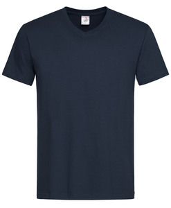 Stedman STE2300 - T-Shirt mit V-Ausschnitt für Herren Classic-T Blue Midnight