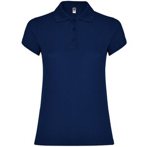 Roly PO6634 - STAR WOMAN Talliertes-Poloshirt mit kurzen Ärmeln Navy Blue