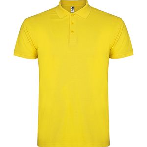 Roly PO6638 - STAR Kurzärmeliges Poloshirt Yellow