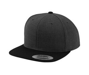 Flexfit 6089MT - Zweifarbige Snapback-Kappe Charcoal/ Black