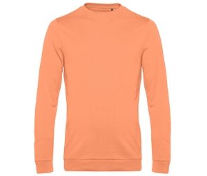 B&C BCU01W - Herren Rundhalspullover Melon Orange