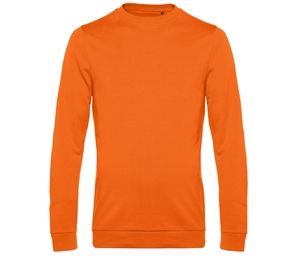 B&C BCU01W - Herren Rundhalspullover Pure Orange