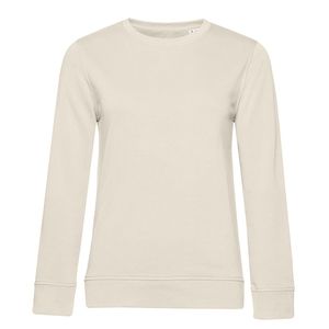 B&C BCW32B - Damen Rundhals-Sweatshirt Off White
