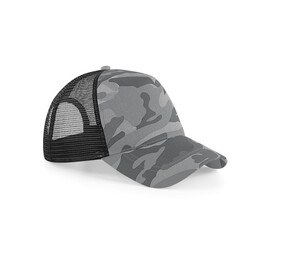 Beechfield BF694 - Camo Snapback Trucker Arctic Camo