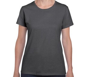 Gildan GN182 - Damen Rundhals-T-Shirt Dark Heather
