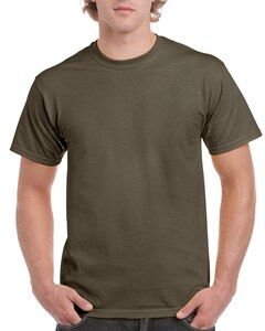 Gildan GN200 - Herren T-Shirt 100% Baumwolle Olivgrün