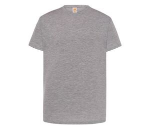 JHK JK145 - Madrid Rundhals-T-Shirt für Herren Ash Grey