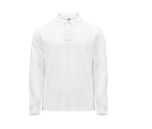 JHK JK215 - Langärmeliges Herren Polo Weiß