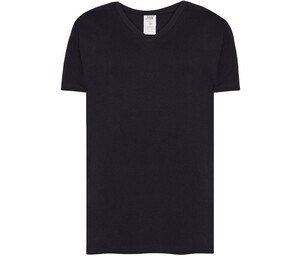 JHK JK401 - T-Shirt mit V-Ausschnitt 160 Black