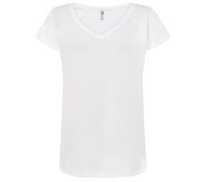 JHK JK411 - Damen T-Shirt im urbanen Stil Weiß