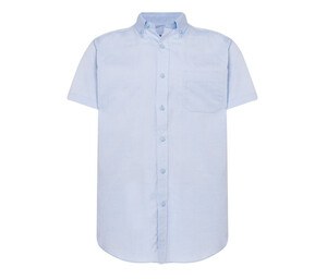 JHK JK605 - Kurzärmeliges Oxford-Herrenhemd