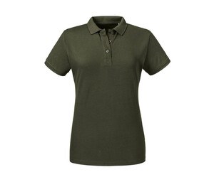 RUSSELL RU508F - Damen Polo T-Shirt aus Bio-Baumwolle