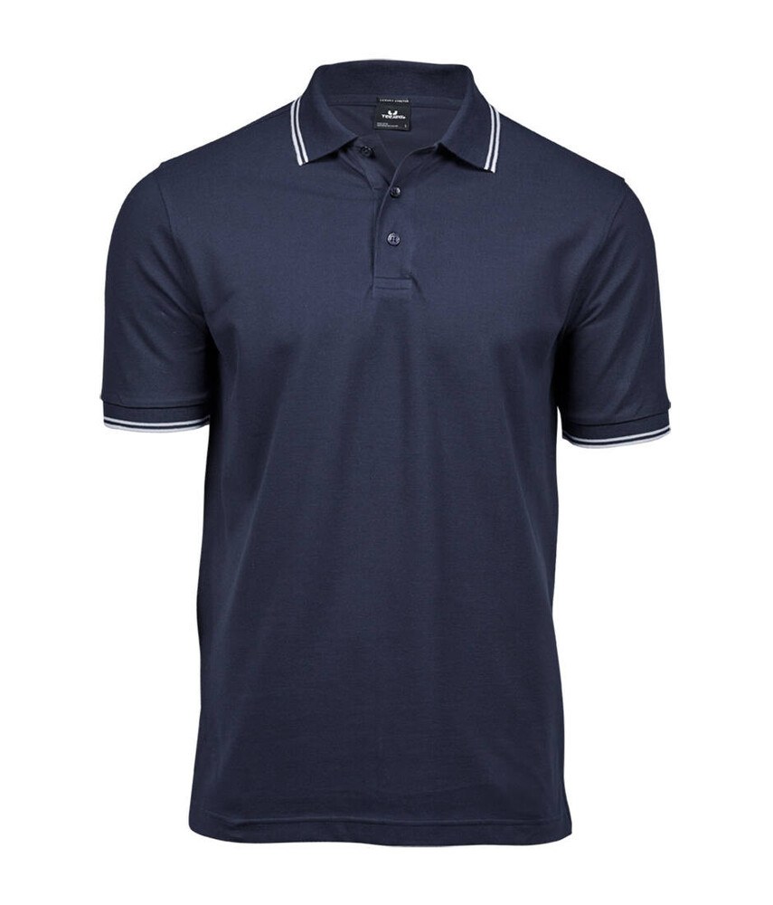 Tee Jays TJ1407 - Herren-Luxus-Streifen-Polo