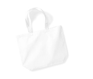 Westford mill WM265 - Maxi-Einkaufstasche aus Bio-Baumwolle Weiß
