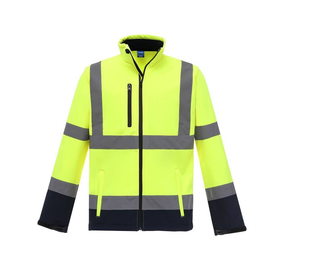 Yoko YKK09 - High Visibility Softshell-Jacke