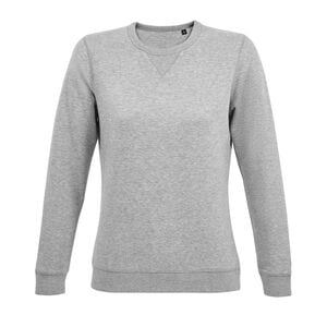 SOL'S 03104 - Damen Rundhals Sweatshirt Gemischtes Grau