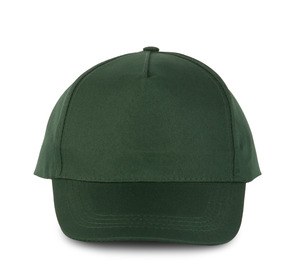 K-up KP157 - Polyester-Sportkappe mit 5 Panels Forest Green
