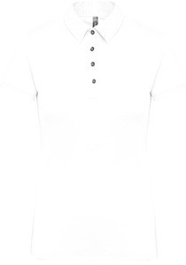 Kariban K263 - Jersey-Kurzarm-Polohemd für Damen Weiß