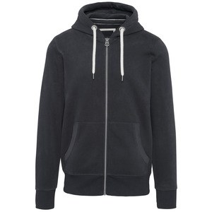 Kariban KV2306 - Herren Kapuzensweatshirt mit Reißverschluss Vintage Charcoal