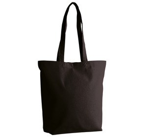 Kimood KI0252 - Shoppingtasche aus Bio-Baumwolle Black