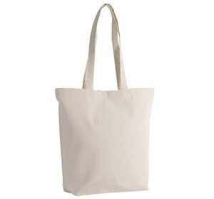 Kimood KI0252 - Shoppingtasche aus Bio-Baumwolle Natural