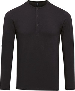 Premier PR218 - Long John - Männer Rollhülse T-Shirt Black