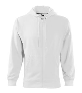 Malfini 410 - Trendy Zipper Sweatshirt Herren Weiß
