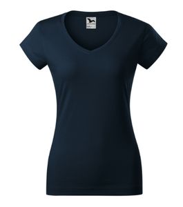 Malfini 162 - Fit V-neck T-shirt Damen Meerblau