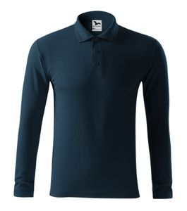 Malfini 221 - Pique Polo LS Polohemd Herren Meerblau