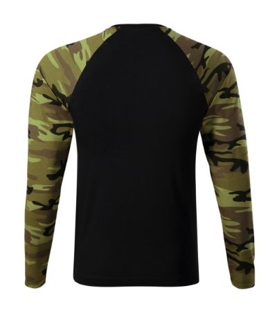 Malfini 166 - Camouflage LS T-shirt unisex