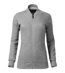 Malfini Premium 454 - Bomber Sweatshirt Damen Gris chiné foncé