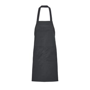 SOL'S 03569 - Langer Bio-Küchenschürze mit Praktischen Taschen flasche grün
