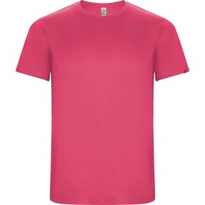 Roly CA0427 - IMOLA Funktions T-Shirt aus recyceltem Polyestergewebe CONTROL DRY Pink Fluor