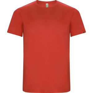 Roly CA0427 - IMOLA Funktions T-Shirt aus recyceltem Polyestergewebe CONTROL DRY Red