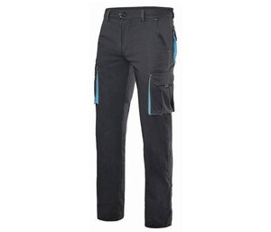 Schwarz / Himmelblau