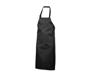 NEWGEN TB101 - Polycotton Lätzchenschürze mit Tasche Black