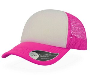 Atlantis AT011 - Rapper Cap Fluo Fuchsia / White