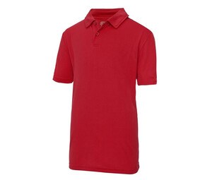 Just Cool JC040J - Atmungsaktives Polo -Hemd für Kinder Fire Red