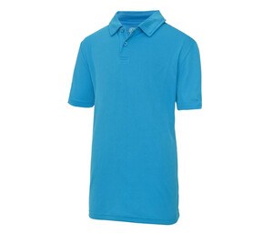 Just Cool JC040J - Atmungsaktives Polo -Hemd für Kinder Sapphire Blue