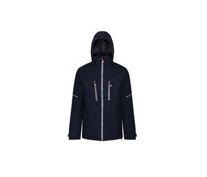 Regatta RGA208 - Isolierter Parka Marine / Grau