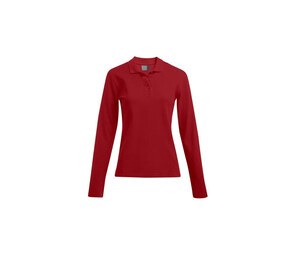 Promodoro PM4605 - Langärmliges Poloshirt für Damen 220 Fire Red