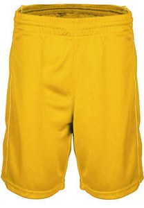 ProAct PA160 - DAMEN BASKETBALL SHORT Sporty Yellow